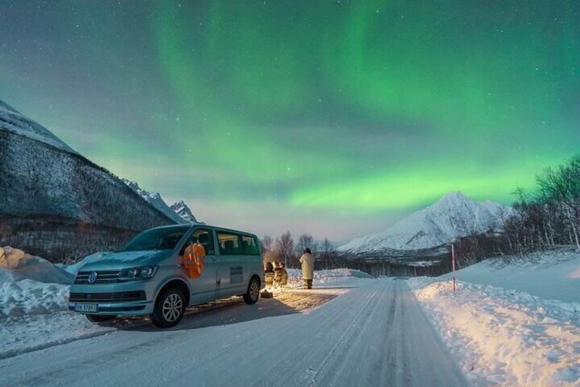 Northern Lights Hunt with The Green Adventure- max 8 people, photos included