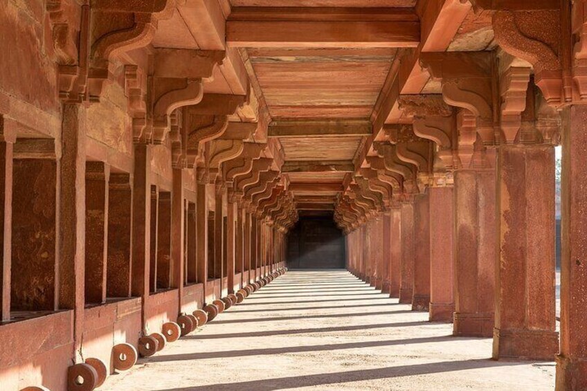 Diwan-i-Khas Hall in Fatehpur Sikri