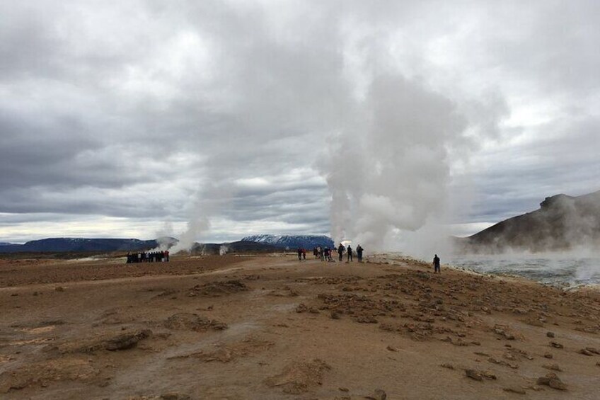 Lake Myvatn and Godafoss Waterfall for Cruise Ships from Husavik