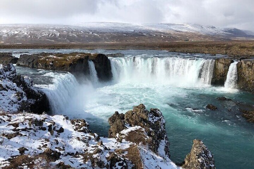 Lake Myvatn and Godafoss Waterfall for Cruise Ships from Husavik