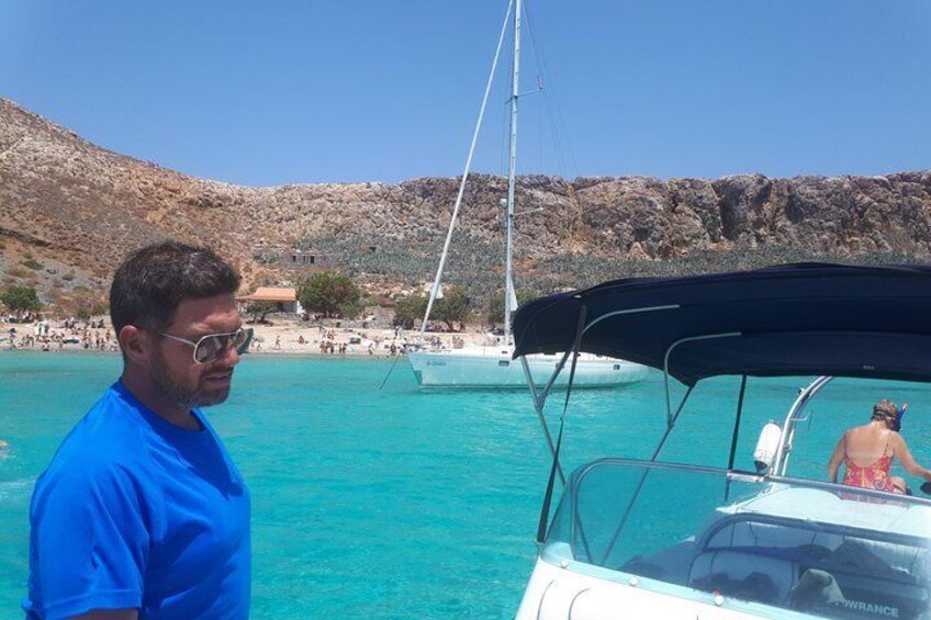 Private Boat Trip Kissamos Balos (price per group - up to 10 people)