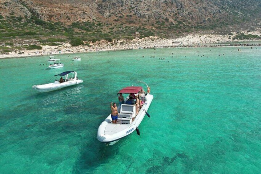 Private Boat Trip Kissamos Balos (price per group - up to 10 people)