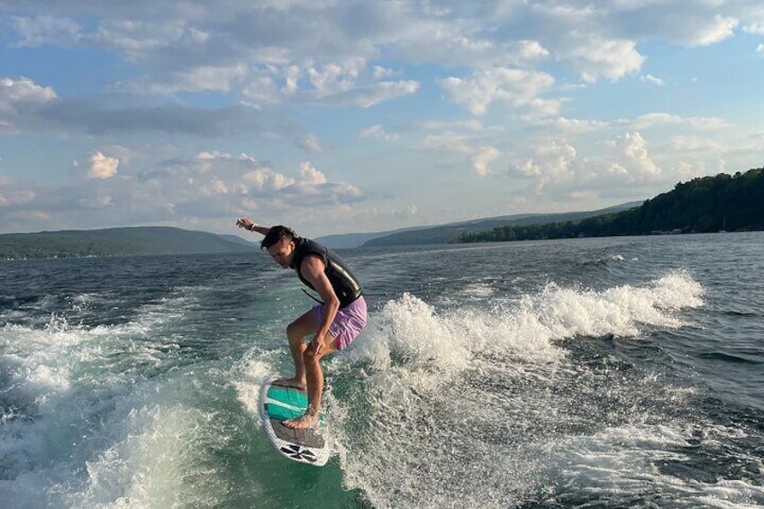 Wake Surfing