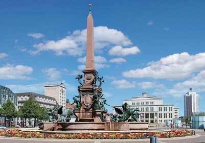 Wandeling door het historische centrum van Leipzig