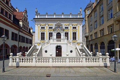 Wandeling door het historische centrum van Leipzig