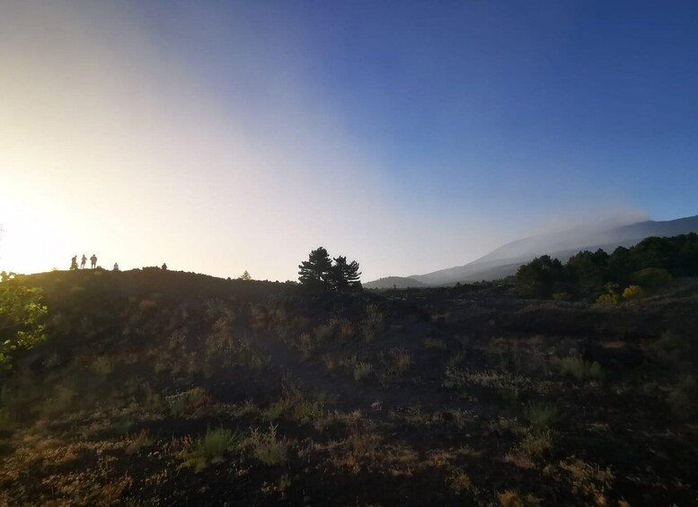 Picture 2 for Activity Taormina: Mount Etna Sunset Tour with Cave Visit and Tasting