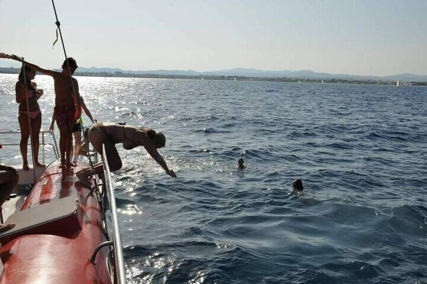 Sea Trip on Catamaran in Hammamet with Transfer