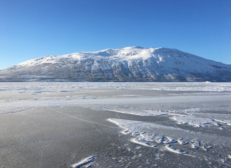 Picture 1 for Activity Abisko: Lake Torneträsk Arctic Ice Fishing Trip