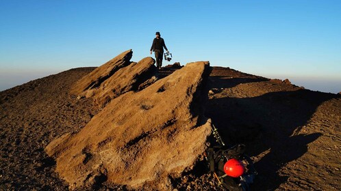 Catania: Excursión guiada al atardecer por el Etna