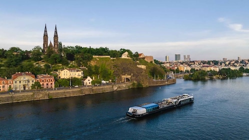 Prag: Sightseeingkryssning på floden Vltava