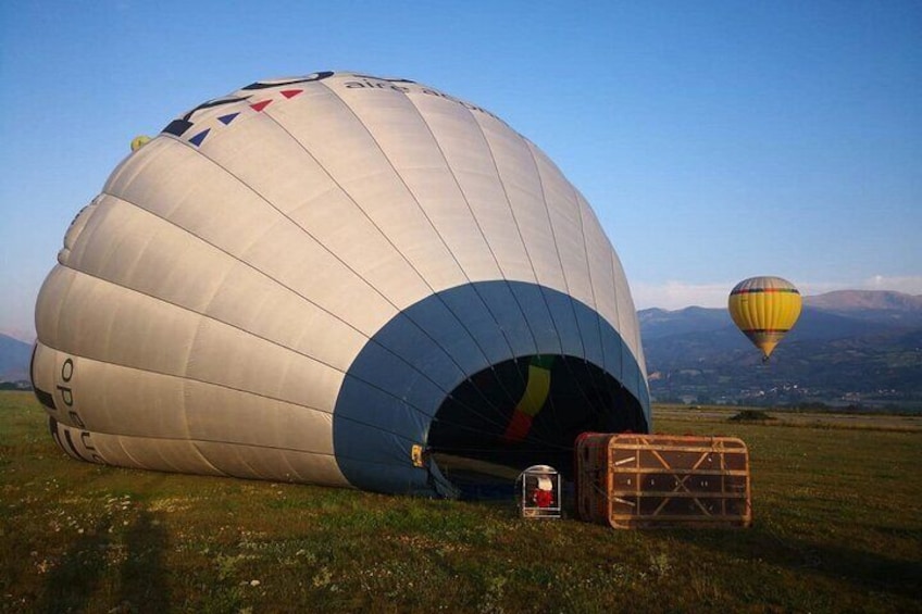 Balloon Flight in Catalonia and Optional Transportation from Barcelona