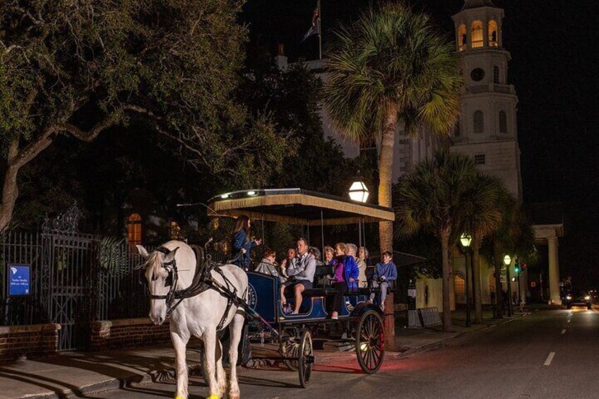 Charleston Haunted Horse and Carriage Evening Tour