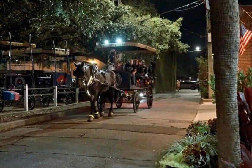 Charleston Haunted Horse and Carriage Evening Tour