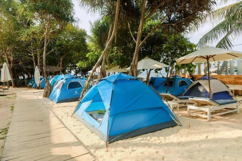 Phu Quoc Camping and Island Hopping Adventure Sunset BBQ 2 Day Tour