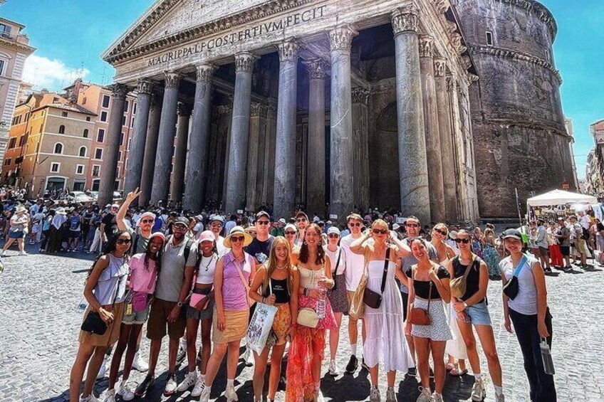 At the Pantheon