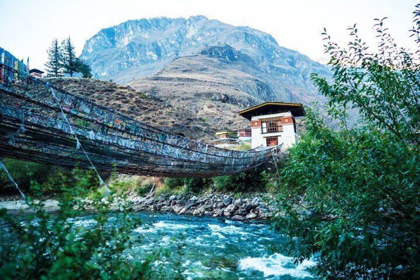 Iron Bridge / Tachog Lhakhang Bridge