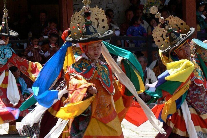 Tshechu festival in Bhutan