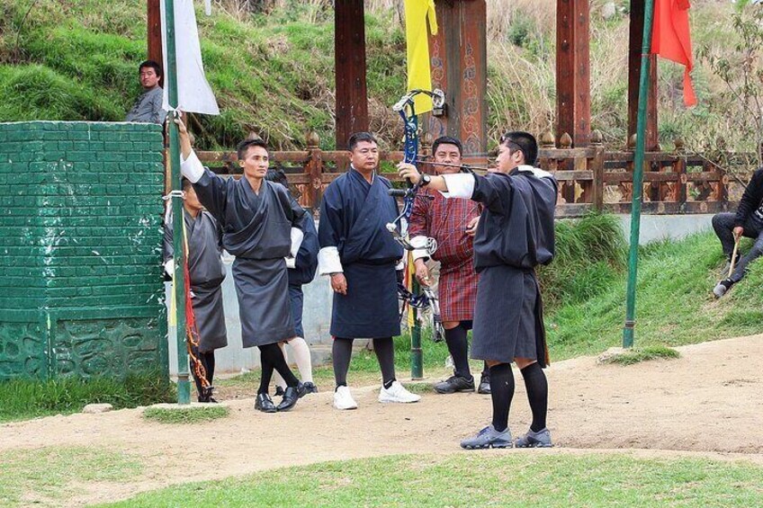 Archery in Bhutan