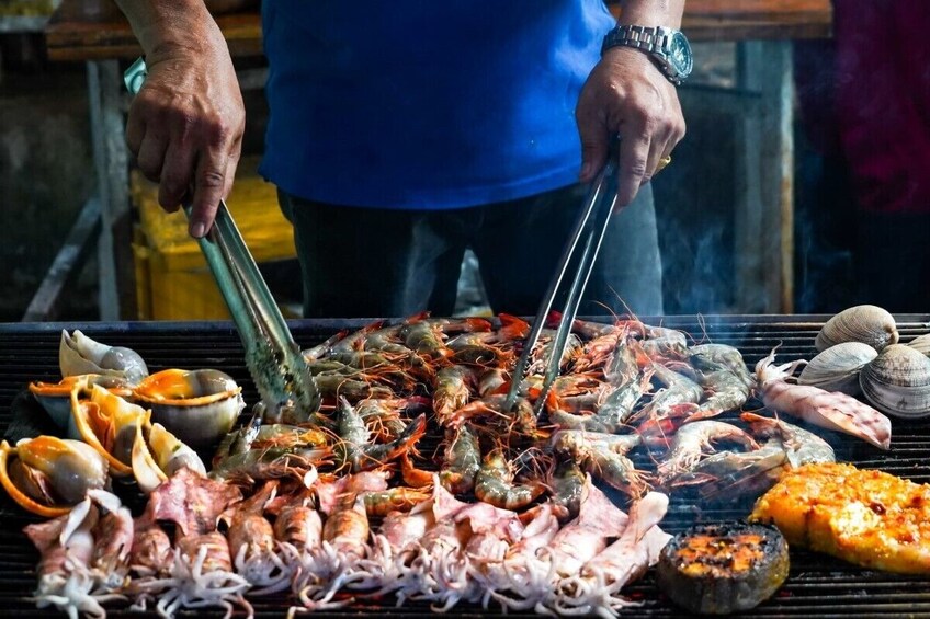 Adventure Snorkel Fishing Cruise with Lunch Dinner Bai Sao Gam Ghi May Rut