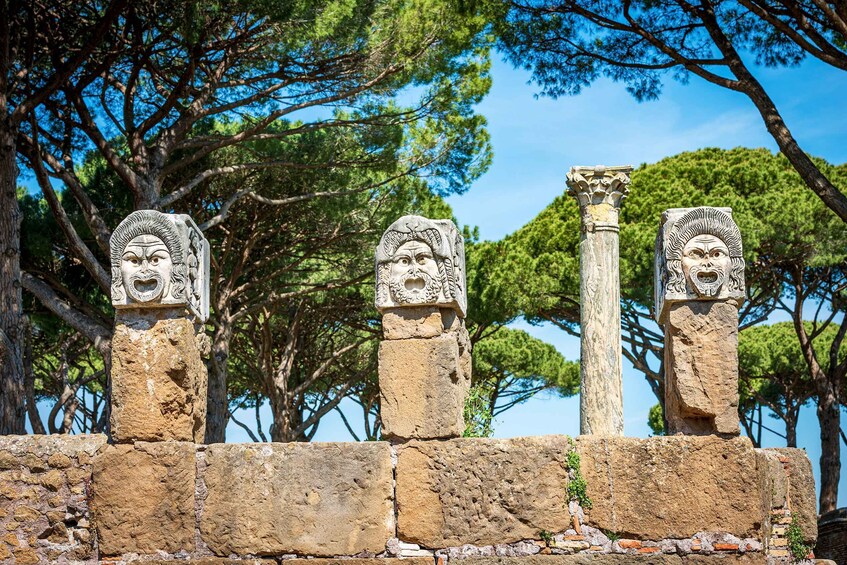 Rome:Ostia Antica Archaeological Park Entry Ticket & Pemcard