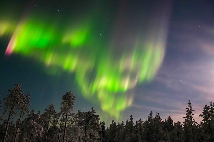 Picture 4 for Activity From Rovaniemi: Ice Floating under Aurora Borealis