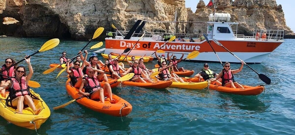 From Lagos Marina: Ponta da Piedade Kayak Tour