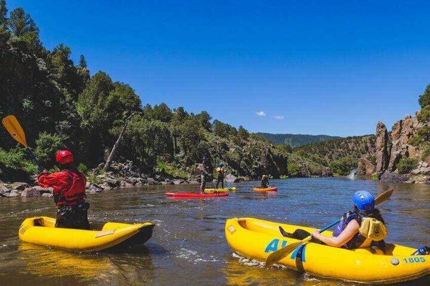 Inflatable Kayak Half-Day Excursion from Kremmling