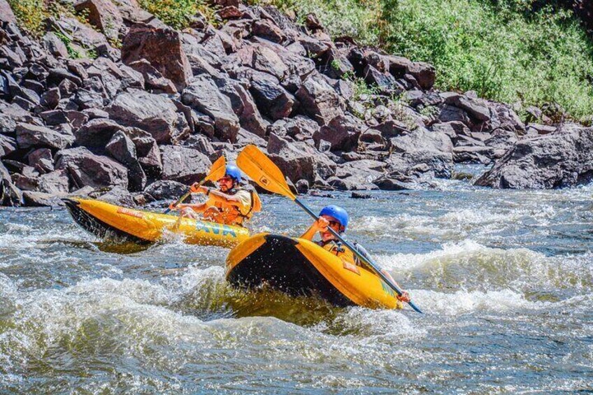 Inflatable Kayak Half-Day Excursion from Kremmling