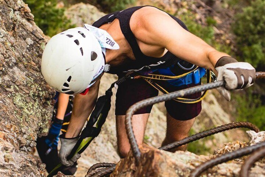 Mount Blue Sky Via Ferrata Climbing Experience in Idaho Springs