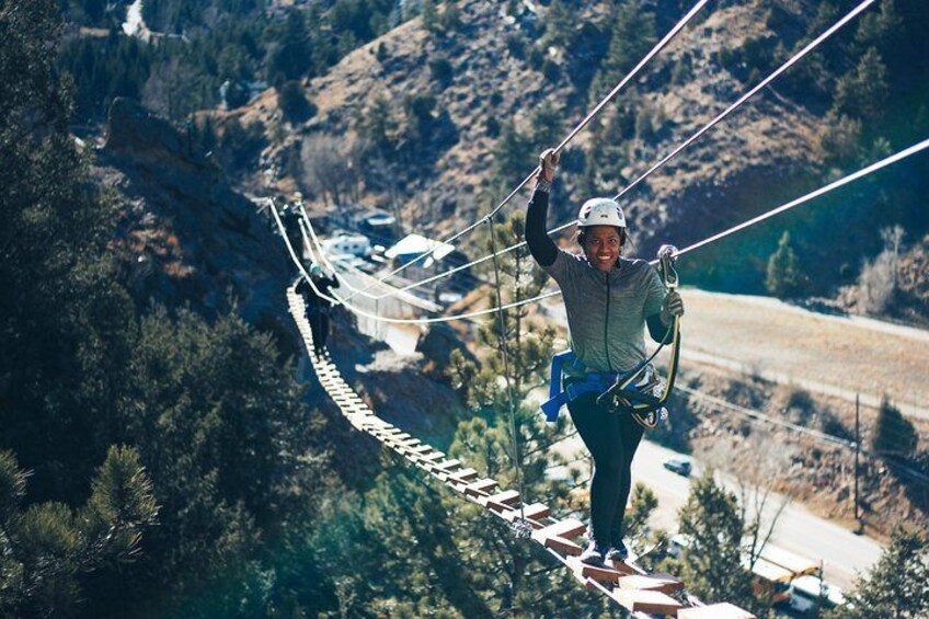 Mount Blue Sky Via Ferrata Climbing Experience in Idaho Springs