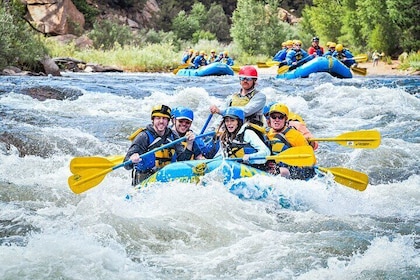 Browns Canyon Half-Day Rafting plus Mountaintop Zipline from Buena Vista