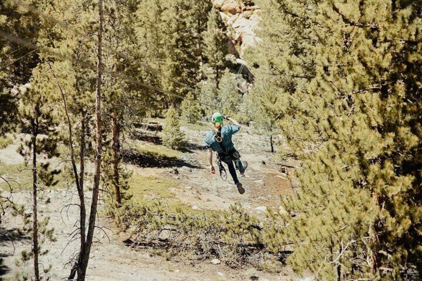 Browns Canyon Half-Day Rafting plus Mountaintop Zipline from Buena Vista