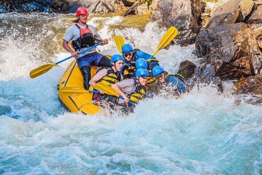 Browns Canyon Half-Day Rafting plus Mountaintop Zipline from Buena Vista