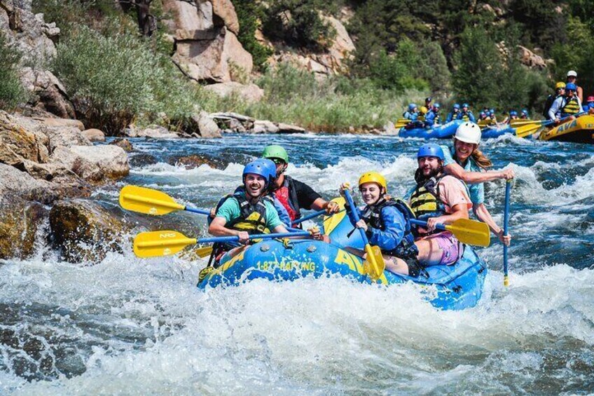 Browns Canyon Sizzler 6-Hour Whitewater Rafting Experience from Buena Vista