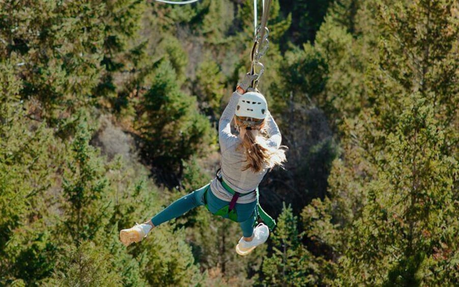 Gold Rush Rafting plus Cliffside Zipline from Idaho Springs