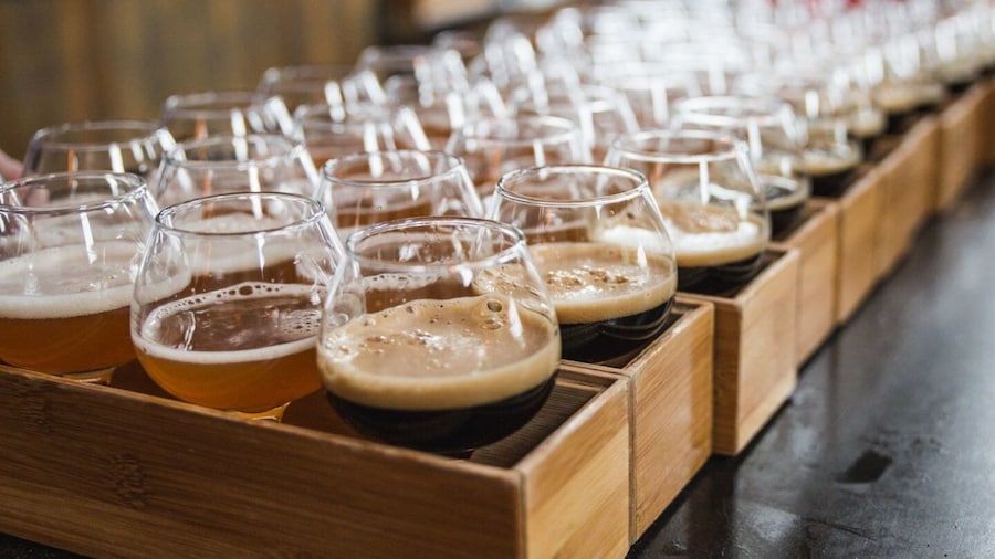 Boston: Guided Craft Brewery Tour with a Snack