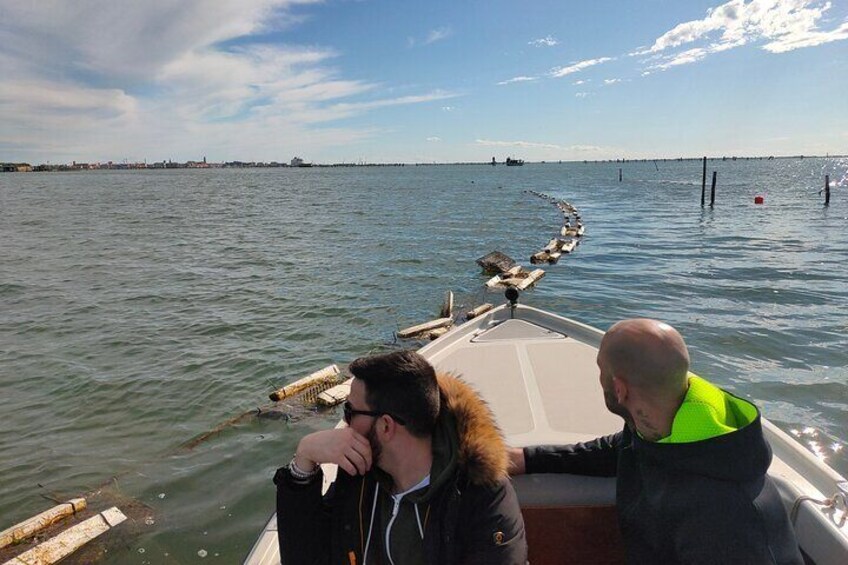 Boat Tour to Discover the Techniques of Aquaculture in Chioggia