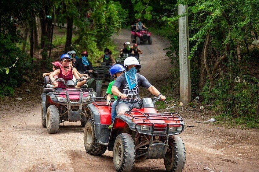 Combo Horseback Riding in Vallarta with ATV and Ziplines.