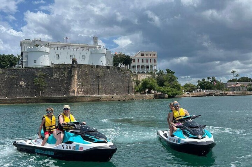 Old San Juan Jet Ski Tour Experience