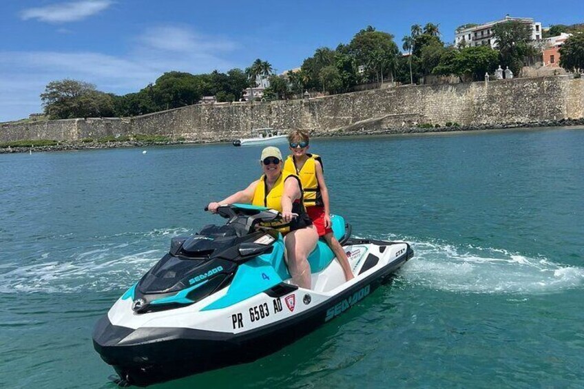 Old San Juan Jet Ski Tour Experience