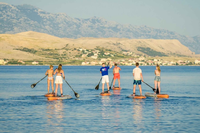 Picture 7 for Activity Novalja: Standup Paddleboard Guided Tour