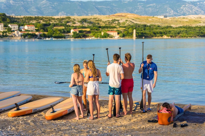 Picture 8 for Activity Novalja: Standup Paddleboard Guided Tour