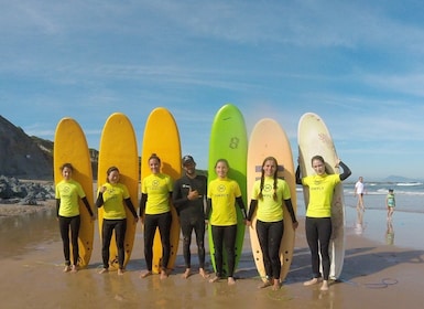 Biarritz: 1.5-Hour Group Surf Lesson