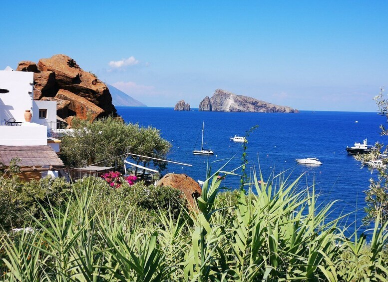 Picture 1 for Activity From Lipari: Full-Day Cruise to Panarea and Stromboli