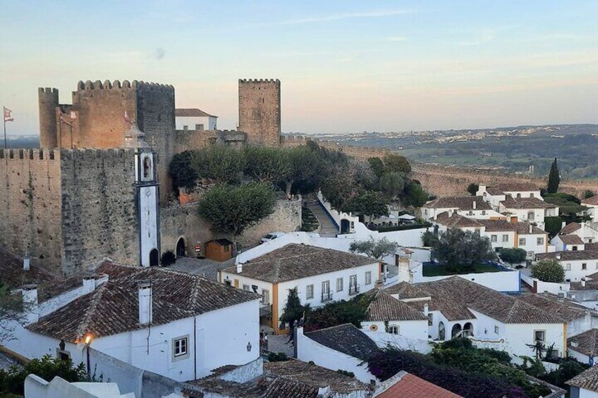 Vila de Óbidos, partial view of the wall