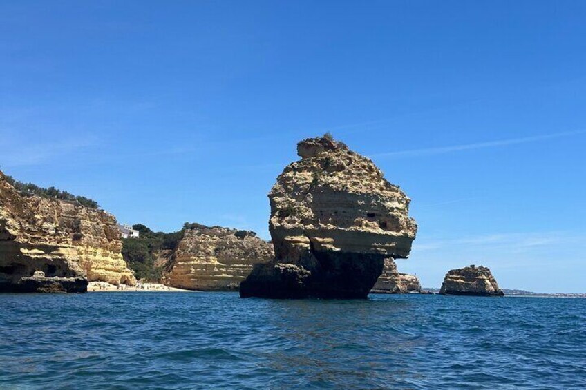 Day tour to Algarve,Benagil,Faro,Portimao from Lisbon(private)