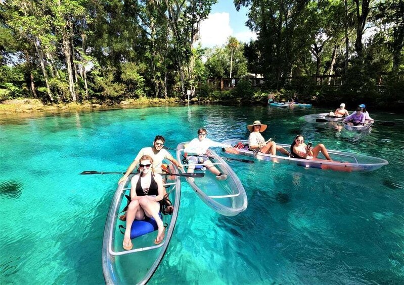 Picture 6 for Activity Crystal River: Springs and Manatees Clear Kayak Tour