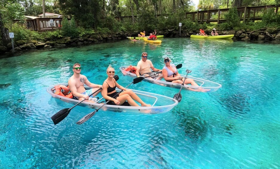Crystal River: Three Sisters Springs Clear Kayak Tour
