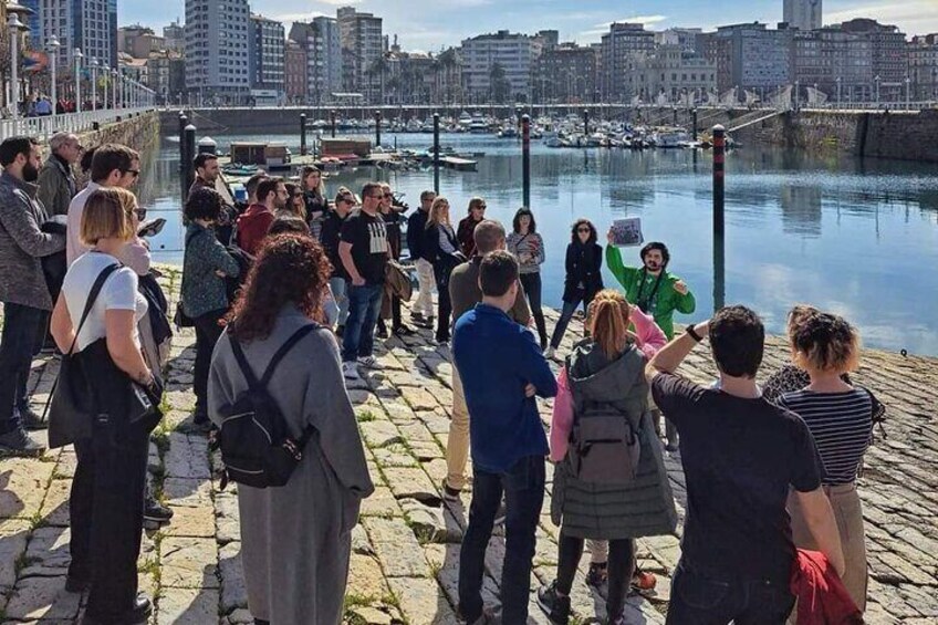 Guided tour of Gijón