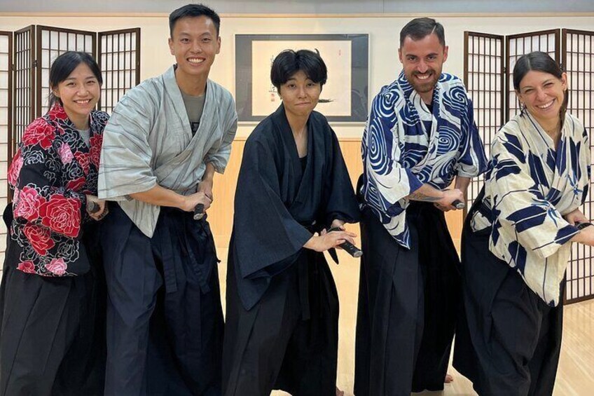 SAMURAI EXPERIENCE in Tokyo(Familiy photo)